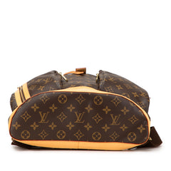 ルイ ヴィトン モノグラム サック アドボスフォール リュック バックパック M40107 ブラウン PVC レザー レディース LOUIS VUITTON 【中古】