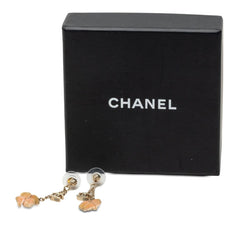 シャネル ココマーク カメリア ピアス B13C ゴールド メッキ レディース CHANEL 中古