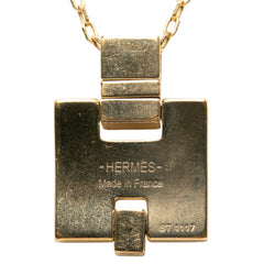 エルメス アイリーン ペンダントネックレス ゴールド メッキ レディース HERMES 【中古】