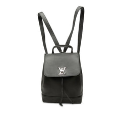ルイ ヴィトン ロックミー バックパック リュック バックパック M41815 ノワール ブラック レザー レディース LOUIS VUITTON 中古