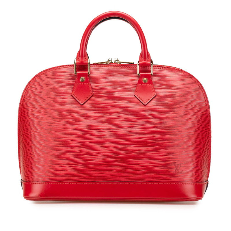 ルイ ヴィトン エピ アルマ ハンドバッグ M52147 カスティリアンレッド レザー レディース LOUIS VUITTON 【中古】