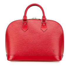 ルイ ヴィトン エピ アルマ ハンドバッグ M52147 カスティリアンレッド レザー レディース LOUIS VUITTON 【中古】