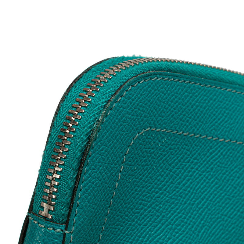 エルメス セルヴィエット 57 ハンドバッグ ビジネスバッグ ヴェールヴェローヌ ヴォーエプソン レディース HERMES 【中古】