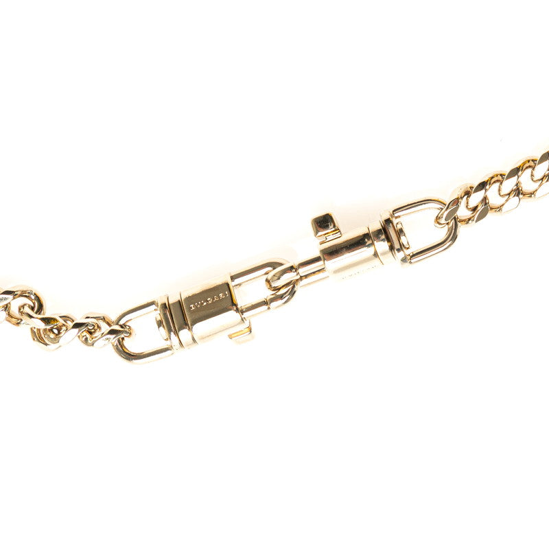 ブルガリ セルペンティ チェーン ショルダーバッグ イエロー レザー レディース BVLGARI 【中古】