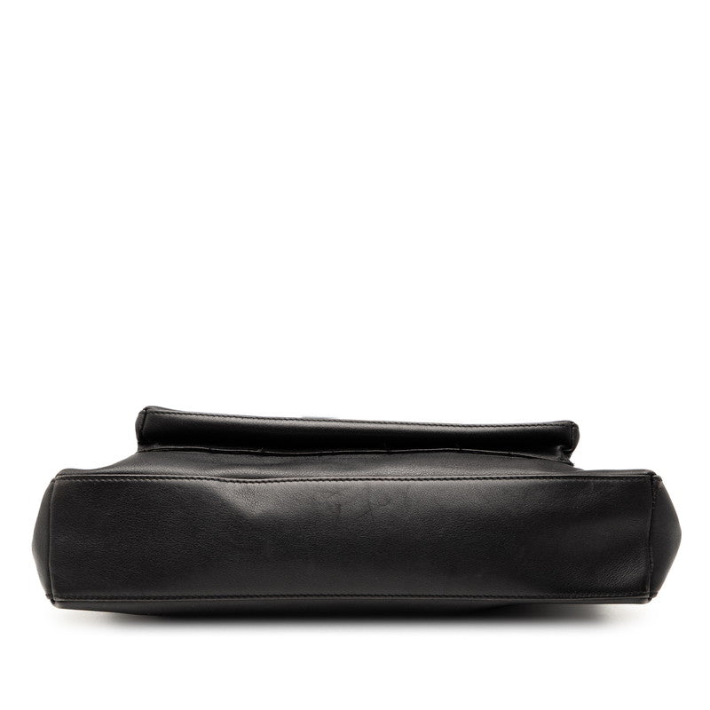 サルヴァトーレフェラガモ ハンドバッグ トートバッグ ブラック レザー レディース Salvatore Ferragamo 【中古】