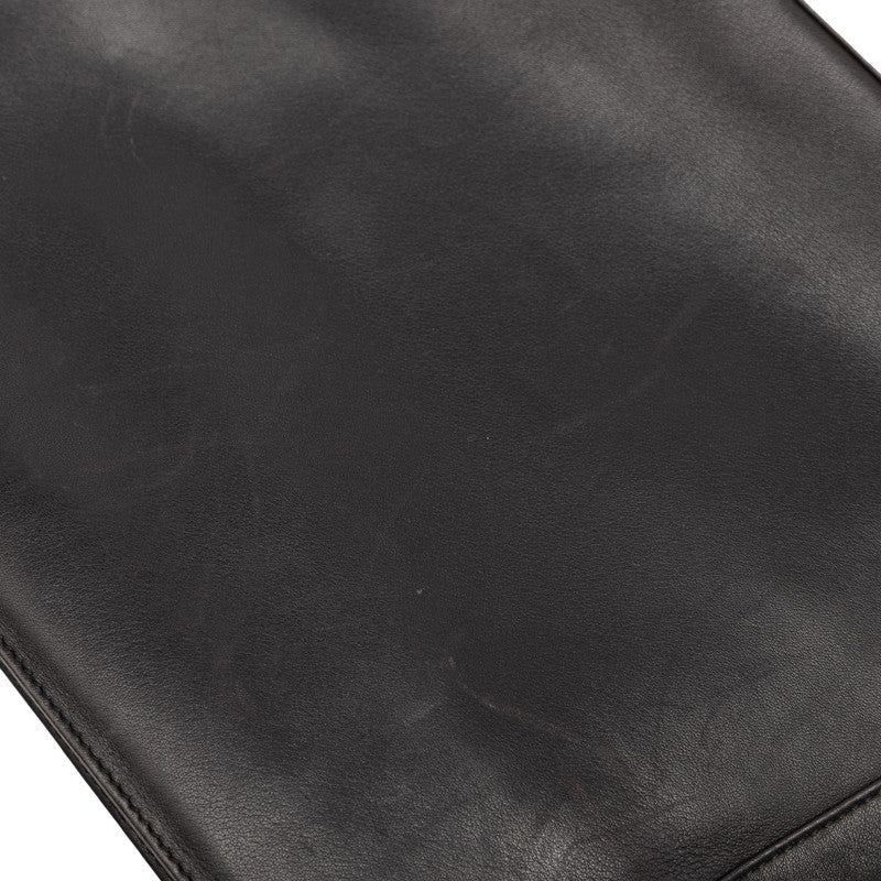 サルヴァトーレフェラガモ ハンドバッグ トートバッグ ブラック レザー レディース Salvatore Ferragamo 【中古】