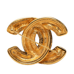 シャネル ココマーク マトラッセ ブローチ ゴールド メッキ レディース CHANEL 【中古】