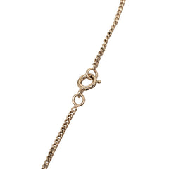 シャネル ヴィンテージ ココマーク ネックレス ゴールド ブラック メッキ レディース CHANEL 【中古】