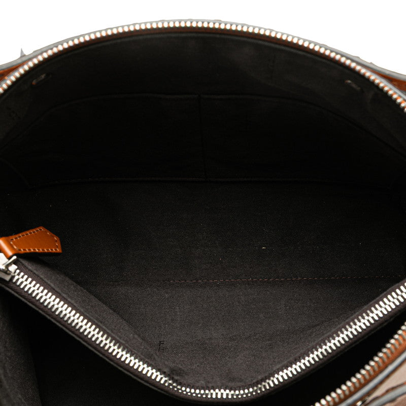フェンディ バイザウェイ ミディアム ハンドバッグ ショルダーバッグ 2WAY 8BL146 ブラウン レザー レディース FENDI 【中古】