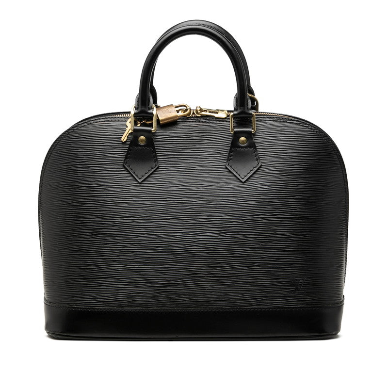ルイ ヴィトン エピ アルマPM ハンドバッグ M40302 ノワール ブラック レザー レディース LOUIS VUITTON 【中古】