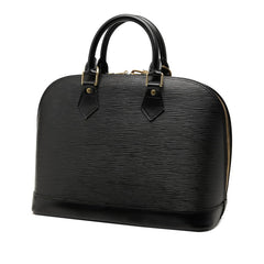 ルイ ヴィトン エピ アルマPM ハンドバッグ M40302 ノワール ブラック レザー レディース LOUIS VUITTON 【中古】
