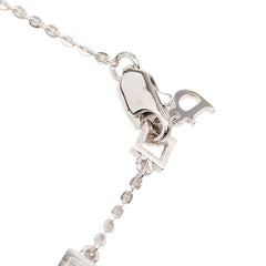 ディオール I LOVE DIOR ハートアロー チェーン ペンダント ネックレス シルバー メタル レディース Dior 【中古】