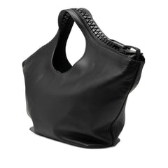 バレンシアガ メガジップ ハンドバッグ 656078 ブラック レザー レディース BALENCIAGA 【中古】
