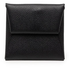 エルメス バスティア コインケース 小銭入れ ブラック ヴォーエプソン レディース HERMES 中古