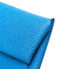エルメス バスティア コインケース ブルー系 シェーブル レディース HERMES 中古