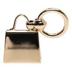 エルメス ミニケリー ツイリー用 リング バッグモチーフ チャーム シャンパンゴールド メッキ レディース HERMES 【中古】