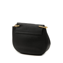 クロエ ドリュー 斜め掛け チェーン ショルダーバッグ ブラック レザー レディース Chloe 中古