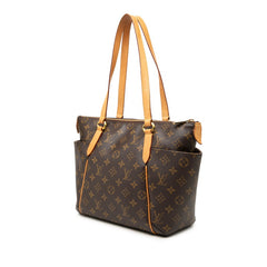 ルイ ヴィトン モノグラム トータリーPM トートバッグ ショルダーバッグ M56688 ブラウン PVC レザー レディース LOUIS VUITTON 中古