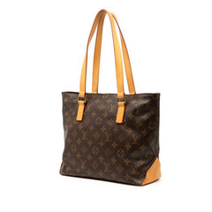 ルイ ヴィトン モノグラム カバピアノ ハンドバッグ トートバッグ M51148 ブラウン PVC レザー レディース LOUIS VUITTON 【中古】
