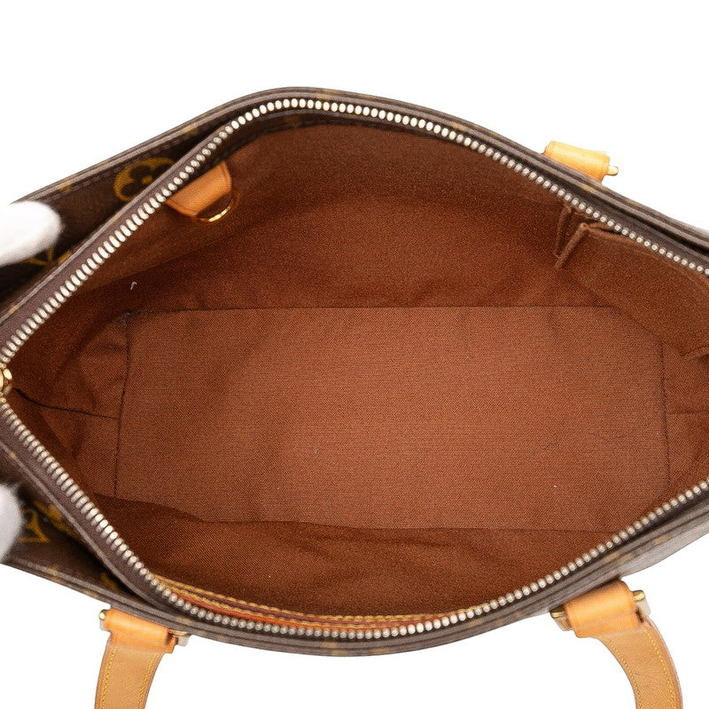 ルイ ヴィトン モノグラム カバピアノ ハンドバッグ トートバッグ M51148 ブラウン PVC レザー レディース LOUIS VUITTON 【中古】