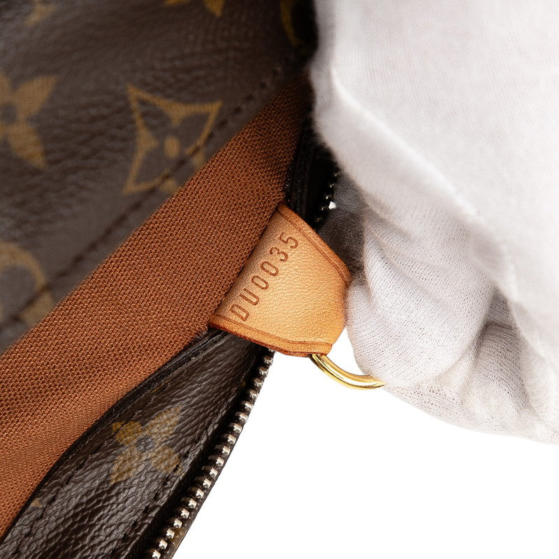 ルイ ヴィトン モノグラム カバピアノ ハンドバッグ トートバッグ M51148 ブラウン PVC レザー レディース LOUIS VUITTON 【中古】