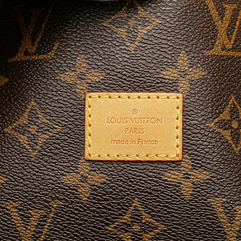 ルイ ヴィトン モノグラム ソミュール30 斜めがけ ショルダーバッグ M42256 ブラウン PVC レザー レディース LOUIS VUITTON 【中古】