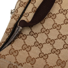 グッチ GGキャンバス リュック バックパック 449906 ベージュ ブラウン キャンバス レザー レディース GUCCI 【中古】