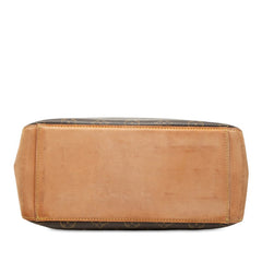 ルイ ヴィトン モノグラム カバピアノ トートバッグ ショルダーバッグ M51148 ブラウン PVC レザー レディース LOUIS VUITTON 中古