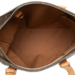 ルイ ヴィトン モノグラム カバピアノ トートバッグ ショルダーバッグ M51148 ブラウン PVC レザー レディース LOUIS VUITTON 中古