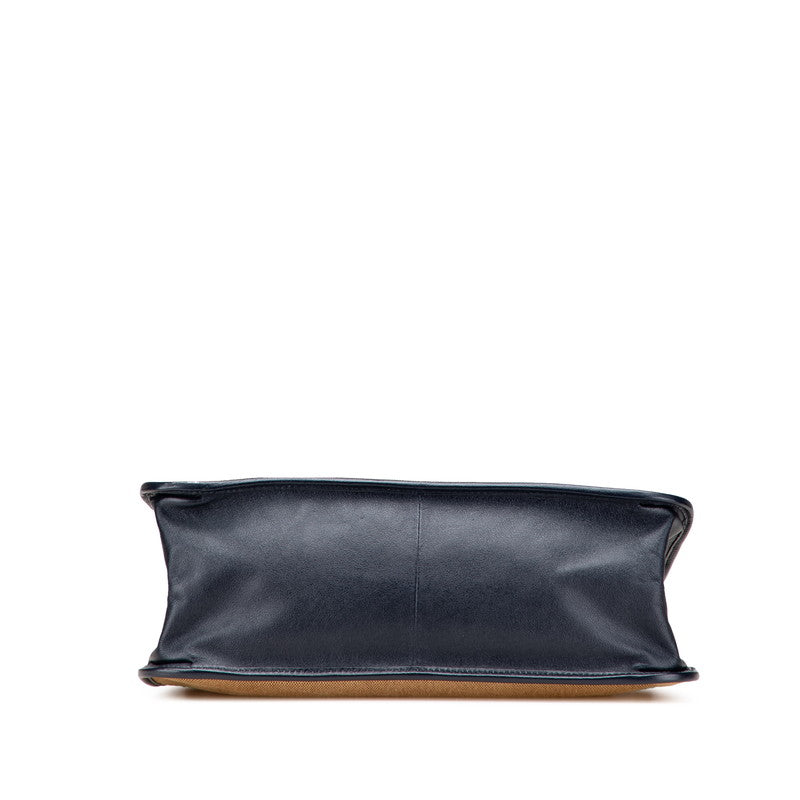 グッチ ホースビット トートバッグ ハンドバッグ 623694 ベージュ ブラック キャンバス レザー レディース GUCCI 【中古】