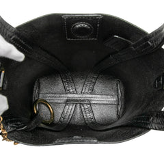 クロエ SPIN スピン ハンドバッグ ショルダーバッグ 2WAY ブラック レザー レディース Chloe 【中古】