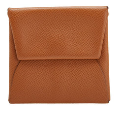 エルメス バスティア コインケース 小銭入れ ブラウン ヴォーエプソン レディース HERMES 【中古】