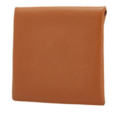 エルメス バスティア コインケース 小銭入れ ブラウン ヴォーエプソン レディース HERMES 【中古】