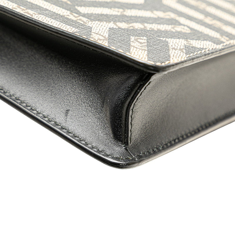 グッチ GGスプリーム カレイド ビー シェリーライン セカンドバッグ ショルダーバッグ 429004 ブラウン レザー レディース GUCCI 【中古】
