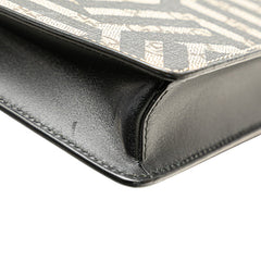 グッチ GGスプリーム カレイド ビー シェリーライン セカンドバッグ ショルダーバッグ 429004 ブラウン レザー レディース GUCCI 【中古】