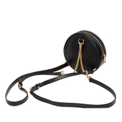 グッチ シェリーライン オフィディア チェーン リュック バックパック 598661 ブラック レザー レディース GUCCI 【中古】