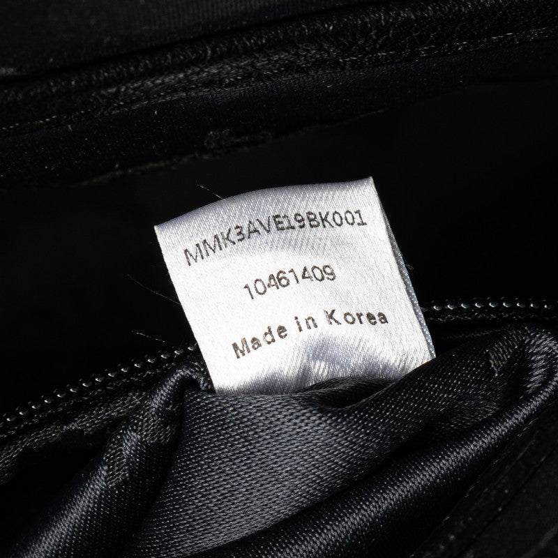 エム シー エム ヴィセトス モノグラム スタッズ リュック バックパック ブラック レザー レディース MCM 【中古】
