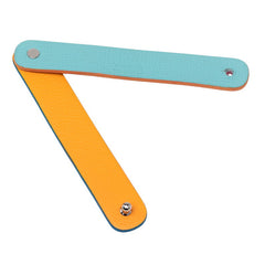 エルメス プティアッシュ ブレスレット マルチカラー シルバー金具 レザー レディース HERMES 【中古】