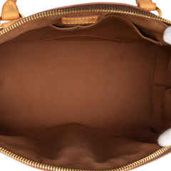 ルイ ヴィトン モノグラム ティヴォリPM ハンドバッグ M40143 ブラウン PVC レザー レディース LOUIS VUITTON 【中古】