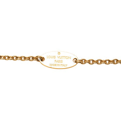 ルイ ヴィトン コリエ エッセンシャルＶパールフェクション ネックレス M69618 ゴールド メッキ レディース LOUIS VUITTON 【中古】