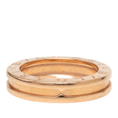 ブルガリ ビーゼロワン リング 指輪 #52 K18YG イエローゴールド Au750 レディース BVLGARI 【中古】