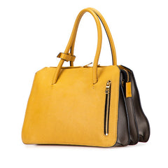 ミュウミュウ マドラス ハンドバッグ ショルダーバッグ 2WAY RL103C イエロー系 レザー レディース MIUMIU 【中古】