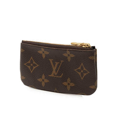 ルイ ヴィトン モノグラム ポシェット クレ コインケース 小銭入れ M62650 ブラウン PVC レザー レディース LOUIS VUITTON 【中古】
