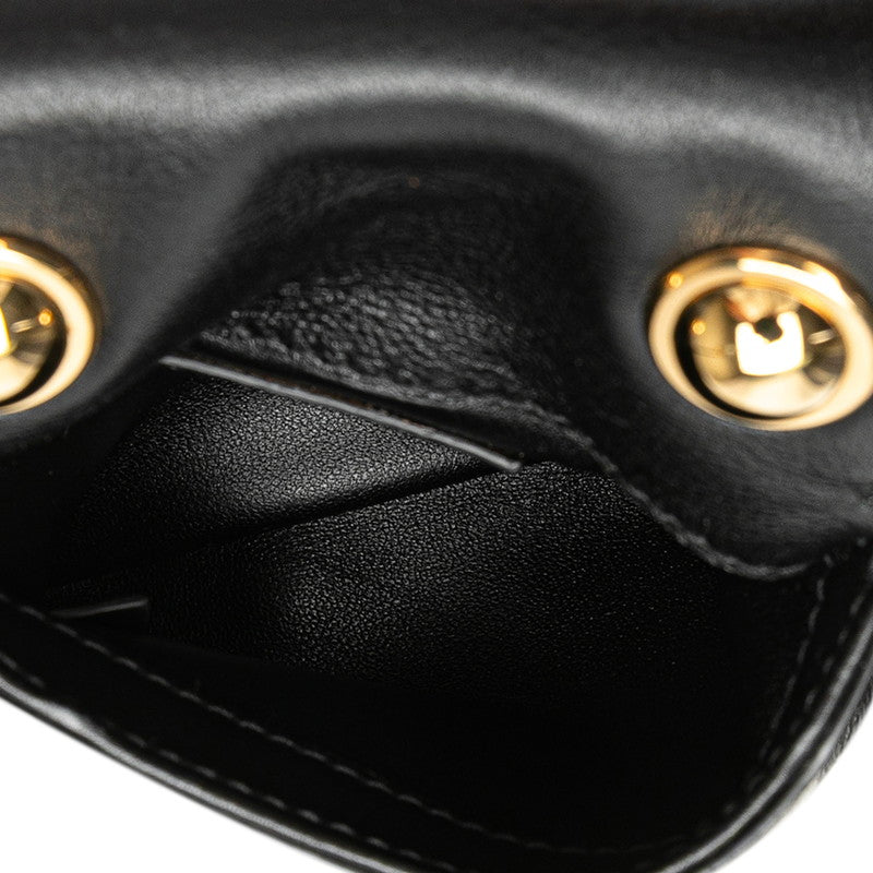 グッチ ブロンディ ショルダーバッグ 698635 ブラック レザー レディース GUCCI 【中古】