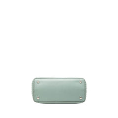 フェンディ ドットコム クリック チェーンショルダーバッグ 8BN299 ライトブルー レザー レディース FENDI 【中古】