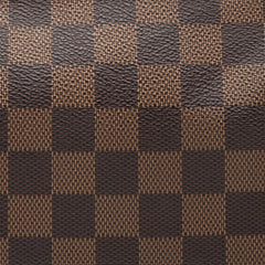 ルイ ヴィトン ダミエ ナヴォナ アクセサリーポーチ ハンドバッグ N51983 ブラウン PVC レザー レディース LOUIS VUITTON 【中古】