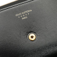 ルイ ヴィトン ポルトフォイユ ポンヌフ コンパクト 三つ折り財布 M80300 ブラック レザー レディース LOUIS VUITTON 【中古】