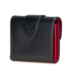 ルイ ヴィトン ポルトフォイユ ポンヌフ コンパクト 三つ折り財布 M80300 ブラック レザー レディース LOUIS VUITTON 【中古】