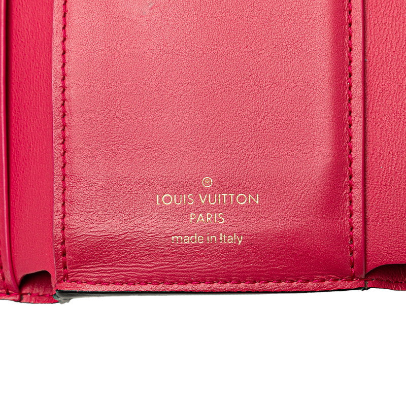 ルイ ヴィトン ポルトフォイユ ポンヌフ コンパクト 三つ折り財布 M80300 ブラック レザー レディース LOUIS VUITTON 【中古】