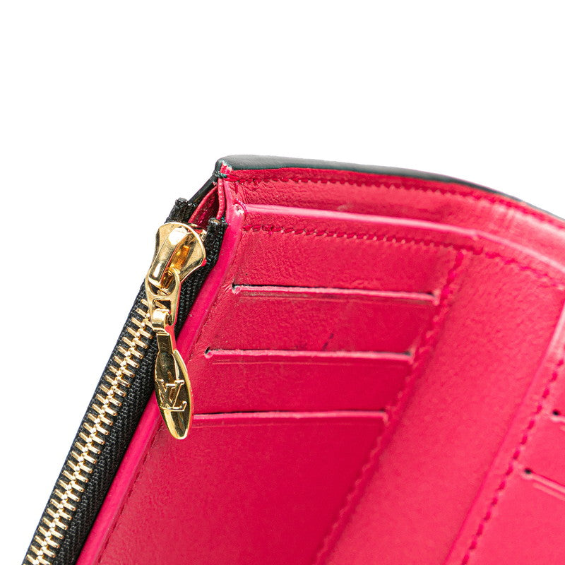 ルイ ヴィトン ポルトフォイユ ポンヌフ コンパクト 三つ折り財布 M80300 ブラック レザー レディース LOUIS VUITTON 【中古】